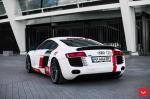 Audi R8 V10 on Vossen Wheels (VFS4) 2017 года